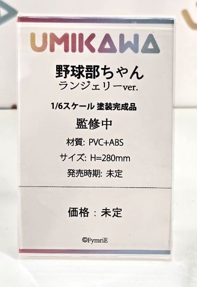 棒球部少女 内衣（暂译）