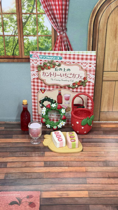 小小样品 山顶上的乡村草莓巧克力