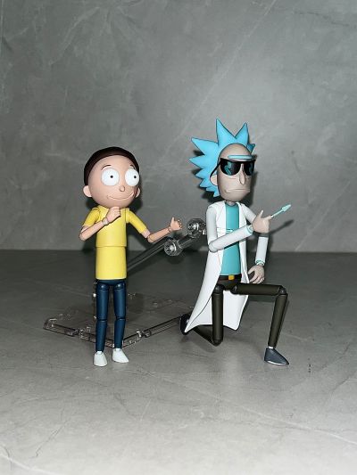 瑞克和莫蒂 莫蒂·首席瑞克工具人set 可动人偶