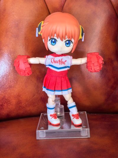 粘土娃 服装套组 啦啦队（红色/蓝色/橙色）