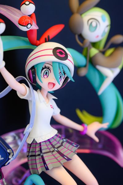 宝可梦 x 初音未来  初音未来(超能力) 与 美洛耶塔