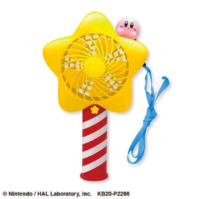 星之卡比 星星手持风扇