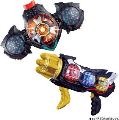 DX 假面骑士ZZZ 三重击和双层微胶囊套装