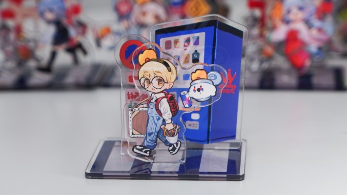 空罐们的通学路 亚克力立牌