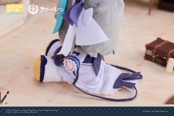 碧蓝航线 柴郡 PuniPuni坐姿毛绒娃娃