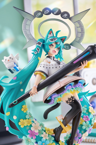 初音未来 我试着制作了初音未来手办！ ~绘画进行时~