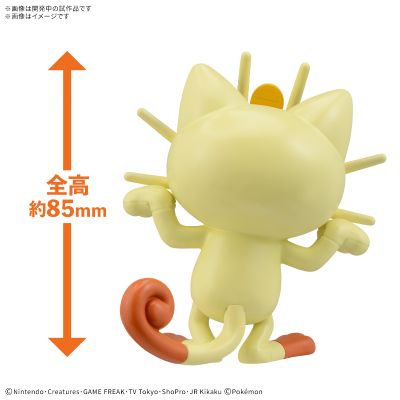宝可梦拼装模型收藏 快快拼！！28 喵喵