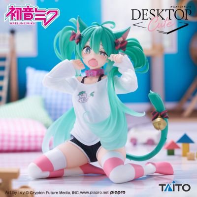 Desktop Cute 初音未来 ~猫耳T恤~