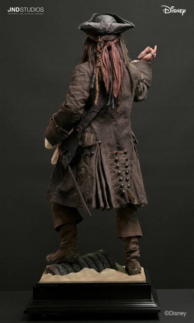 JND Studios 加勒比海盗 杰克·斯帕罗船长&戴维·琼斯 1:3雕像（杰克 & 戴维 & 双人版）