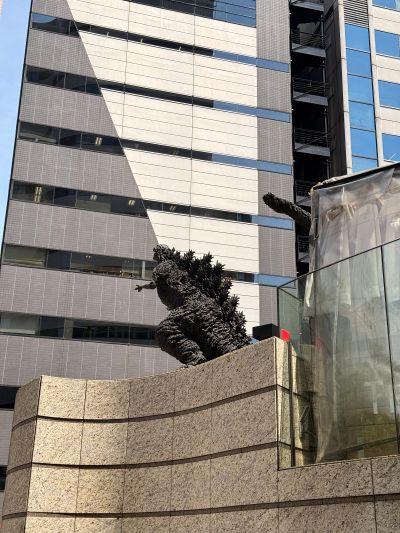 东宝30厘米系列 哥斯拉商城限定 日比谷哥斯拉广场 哥斯拉像