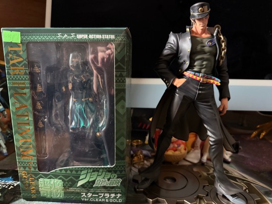 超像可动 JOJO的奇妙冒险 第三部 星辰斗士 白金之星 金色透明版