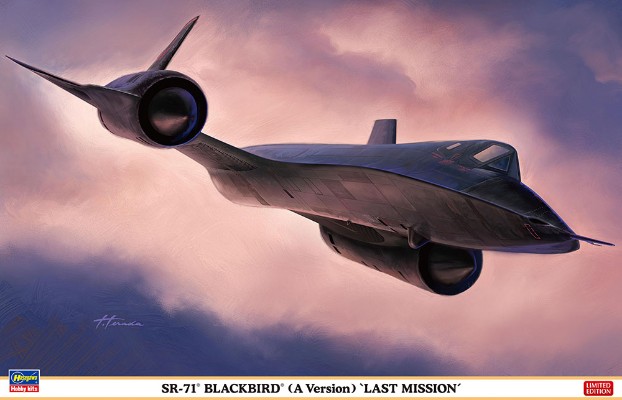 1/72飞机系列 02327 SR-71 黑鸟 (A型) 侦察机“最终任务”