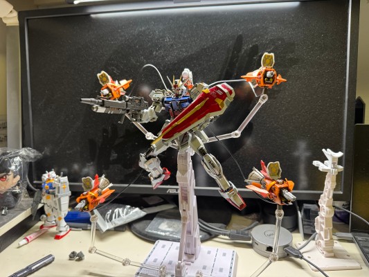 METAL BUILD 机动战士高达SEED MSV AQM/E-X04 炮筒型强袭背包