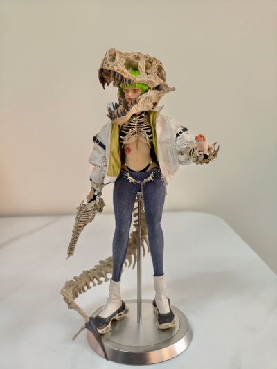 凶猛少女系列 BONEGIRL 1/6可动人偶 雇佣枪兵 雷克斯