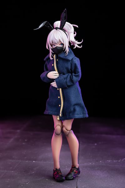 蜗之壳员工制服套装（黑/白五件套）