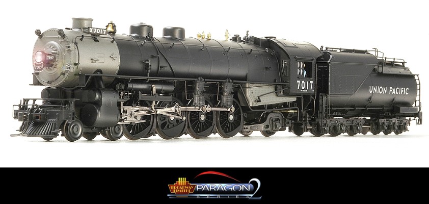 2201-2208 Paragon2 联合太平洋铁路MT73型4-8-2蒸汽机车火车