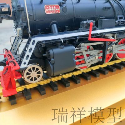 美标O比例 解放型2-8-2蒸汽机车火车#2102“八一号”静态
