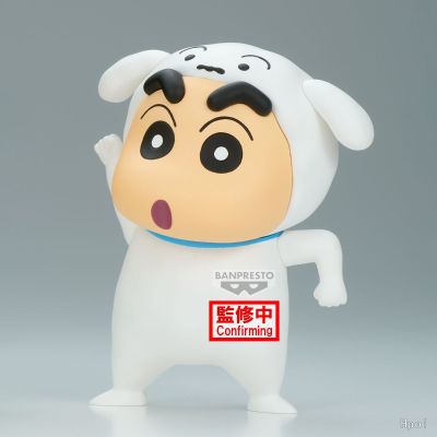 蜡笔小新 变装小新珍藏人偶～钢弹勇士小新与小白小新 小白小新