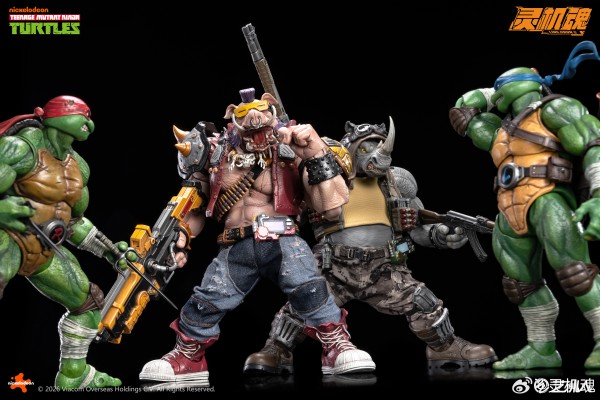 忍者龟系列 比博（猪面）