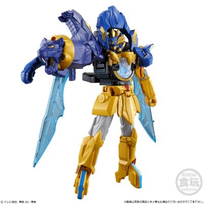 迷你塑料模型 头号合体系列01 手誓剑&狮子爆能枪50&暴龙锤50套装