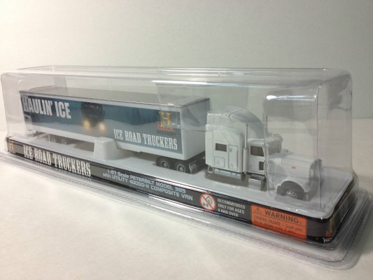 58612-58615 彼得比尔特389+UTILITY 40000-X复合材料柜车