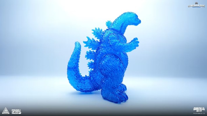 哥斯拉1995 - 北极蓝透明版