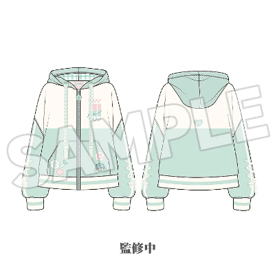 初音未来 未来抱抱系列 连帽衫 花朵