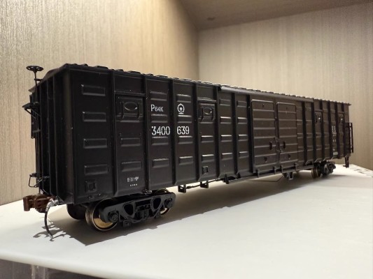 HO比例 TX002-03AB P64K铁路棚车