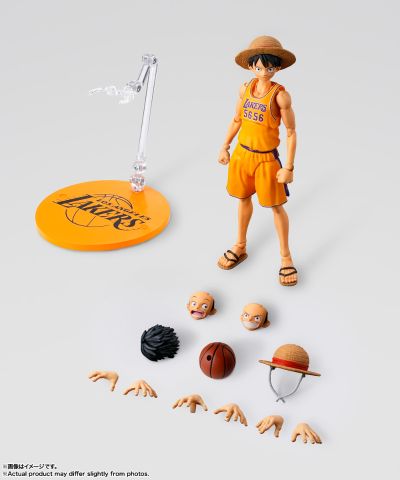 S.H.Figuarts 航海王×NBA 蒙奇·D·路飞 -洛杉矶湖人队ver.-