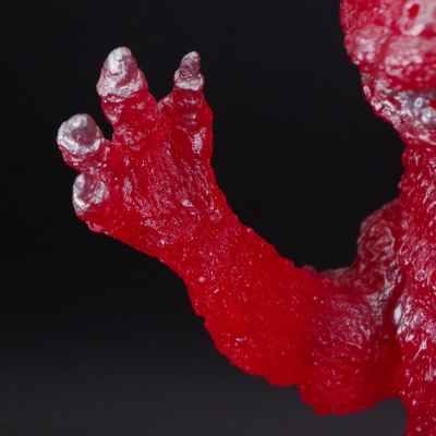 假哥斯拉 软胶拼装套件 / 透明红款