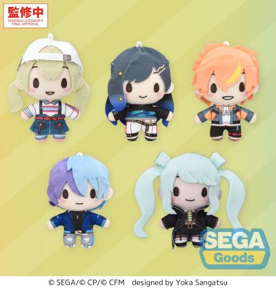 初音未来：缤纷舞台 Fuwa Petit 可爱软绵绵毛绒挂件“Vivid BAD SQUAD”～Brand New World～