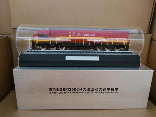 美标O比例 复兴N3B FXN3B内燃机车静态