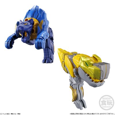 迷你塑料模型 头号合体系列01 手誓剑&狮子爆能枪50&暴龙锤50套装