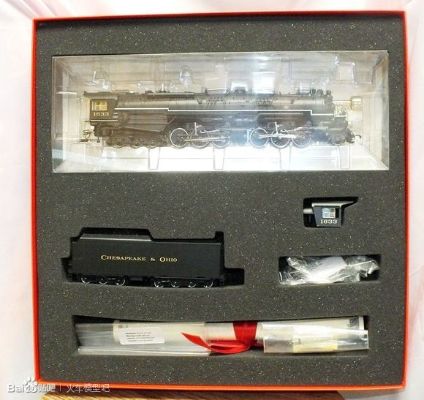 5454 切萨皮克&俄亥俄铁路“阿勒格尼”2-6-6-6蒸汽机车火车（1999版）