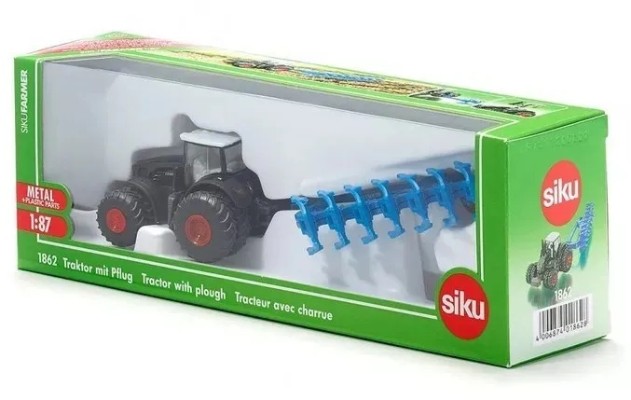 1862 芬特拖拉机+犁耙