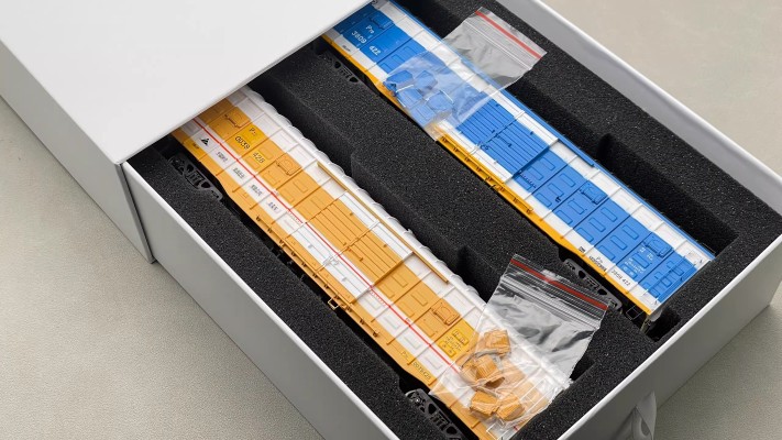 P70铁路棚车 特殊涂装 2辆套装