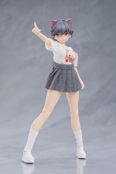 蜗之壳员工制服套装（黑/白五件套）