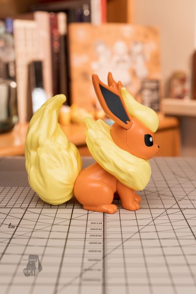 宝可梦拼装模型收藏 快快拼！！25 火伊布