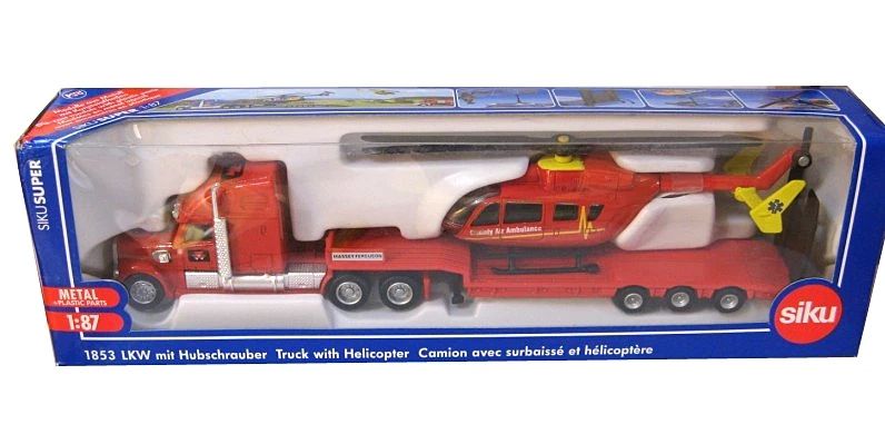 1853 福莱纳6×4牵引车+直升机
