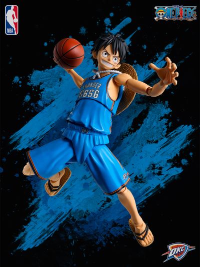 S.H.Figuarts 航海王×NBA 蒙奇·D·路飞 -俄克拉荷马城雷霆队 ver.-