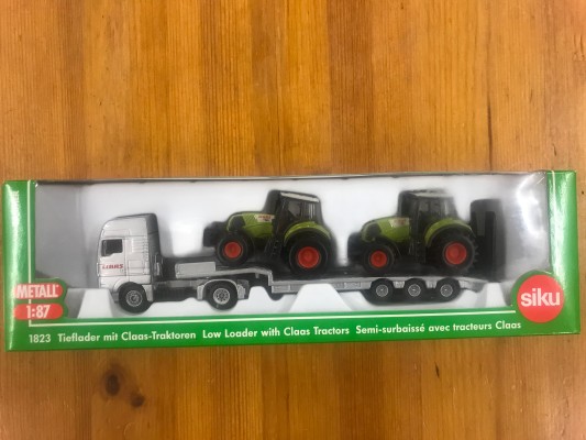 1823 MAN 4×2牵引车+科乐收拖拉机×2