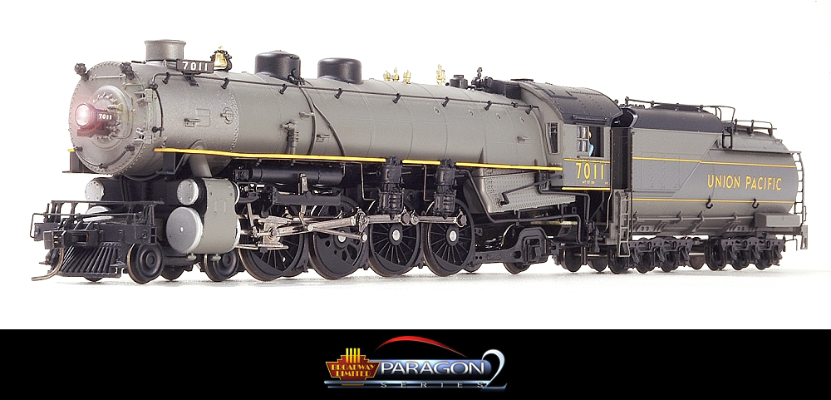2201-2208 Paragon2 联合太平洋铁路MT73型4-8-2蒸汽机车火车
