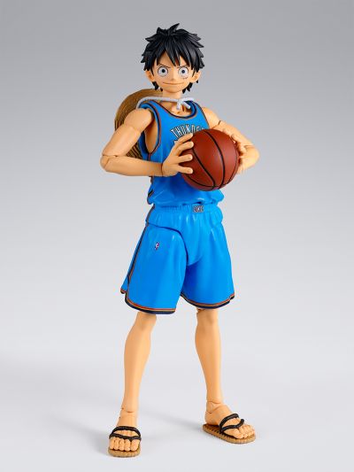 S.H.Figuarts 航海王×NBA 蒙奇·D·路飞 -俄克拉荷马城雷霆队 ver.-