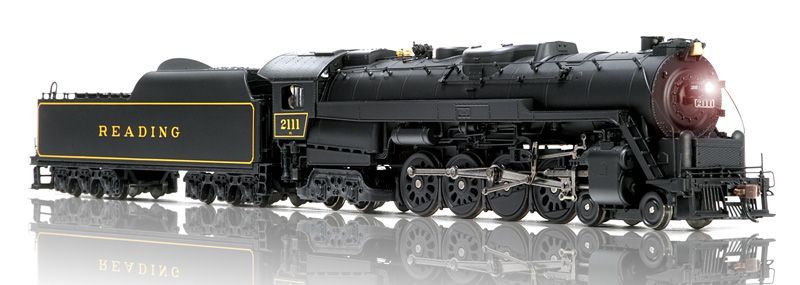 2137-2147 Paragon2 雷丁铁路T1型4-8-4蒸汽机车火车（2009）