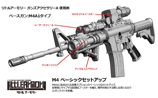 小军械库 LD022 枪械配件A2