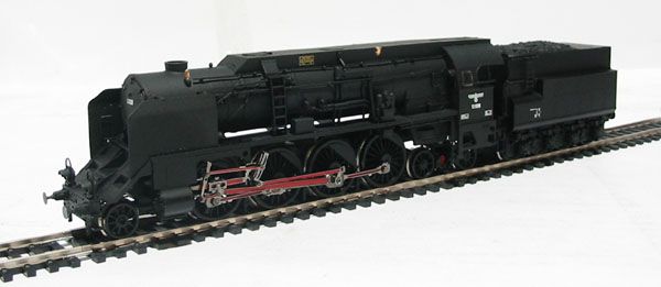 HO比例 L1012XX 德意志国铁路BR12.0（奥地利联邦铁路214型）2-8-4蒸汽机车火车