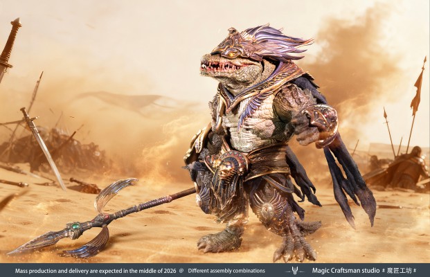 《乱神殿》系列  ~~是谁惹怒了神明~~ 埃及-索贝克-荒漠巨鳄