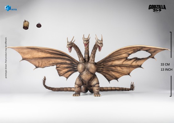 极致超值系列 哥斯拉vs王者基多拉(1991) 王者基多拉 战损版 (1991)