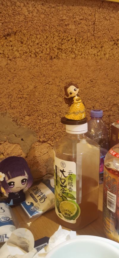 Q posket 迪士尼系列 花朵造型 贝儿 A款