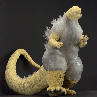 红莲哥斯拉50cm巨兽GK白模